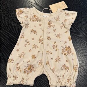 Floral Baby Romper